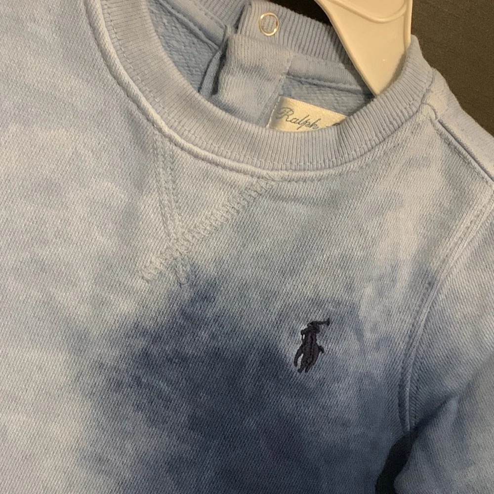 Ralph Lauren Blue Tie Dye Romper